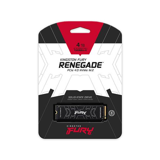 Твердотельный накопитель SSD Kingston FURY Renegade SFYRD/4000G M.2 NVMe PCIe 4.0 фото 1