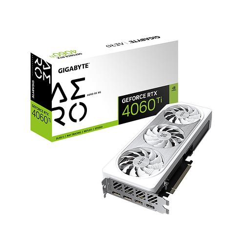 Видеокарта Gigabyte (GV-N406TAERO OC-8GD) RTX4060Ti AERO OC 8G фото 3