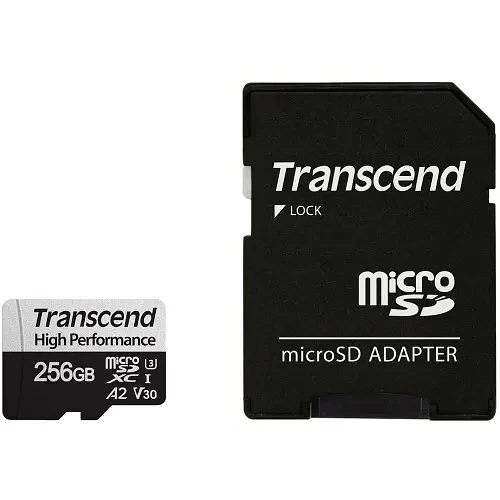 Карта памяти MicroSD 256GB Class 10 U3 Transcend TS256GUSD340S фото 1