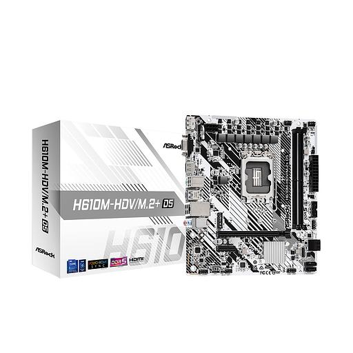 Материнская плата ASRock H610M-HDV/M.2+D5 фото 1