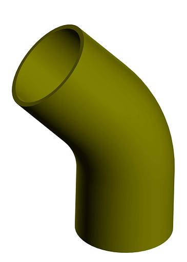 Отвод 45 GFK фото 1