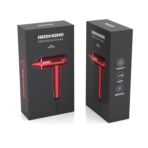 Фен Redmond HD1700 Красный фото 3