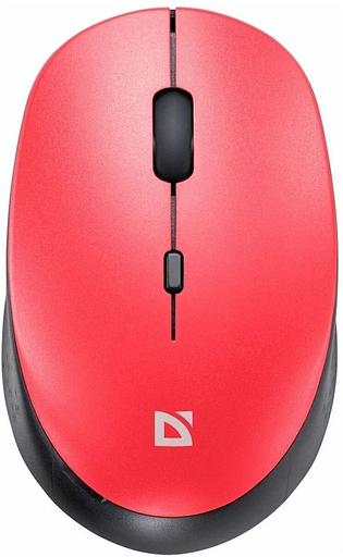 Мышь беспроводная Defender AURIS MB-027 (Красный) 3кн+кл 1200/1600 dpi 52026 фото 1