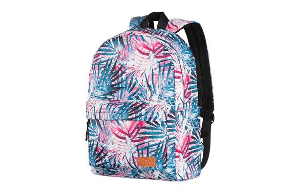 Рюкзак 2Е TeensPack Palms розовый 2E-BPT6114PK фото 1