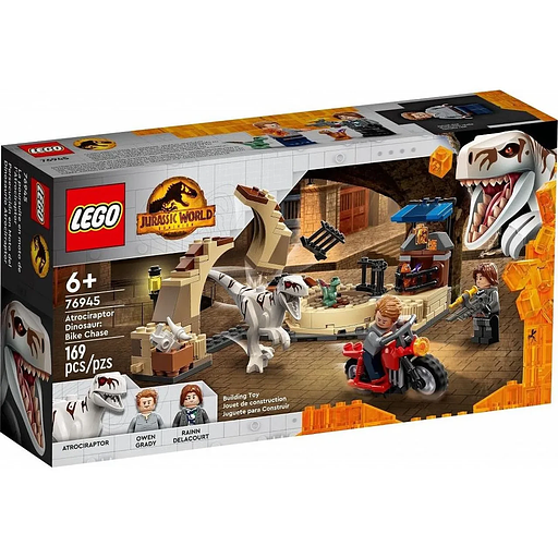 Конструктор LEGO Jurassic World Атроцираптор: погоня на мотоцикле 76945 фото 1
