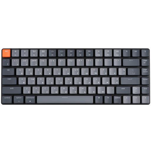 Клавиатура Keychron K3 84 Key Low Profile Hot-Swap Optical RGB Brown фото 1