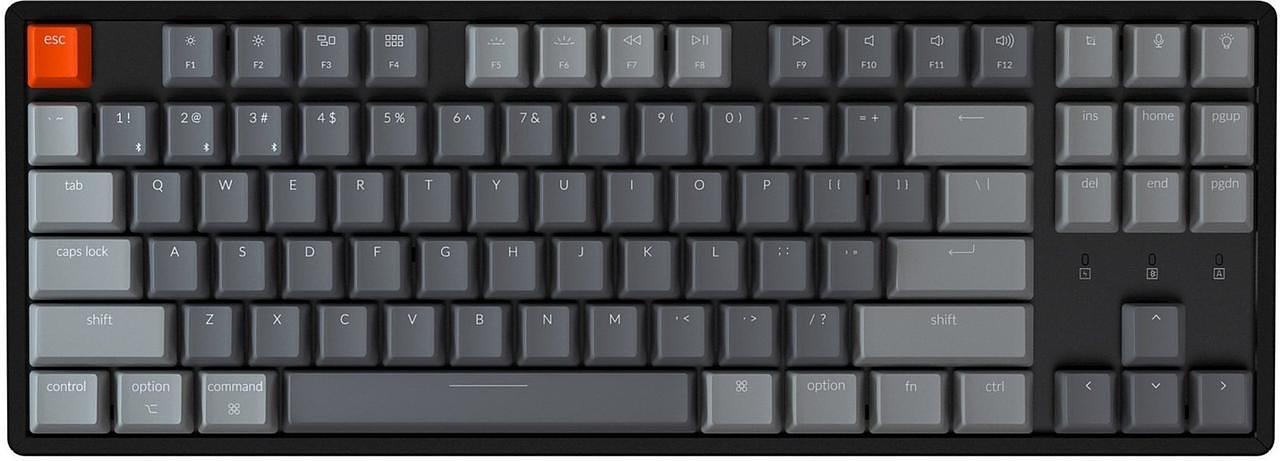 Клавиатура Keychron K8 87 Key Aluminum Frame Gateron RGB Blue фото 1