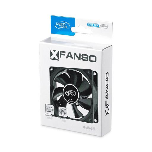 Кулер для компьютерного корпуса Deepcool XFAN 80 DP-FDC-XF80 Чёрный фото 3