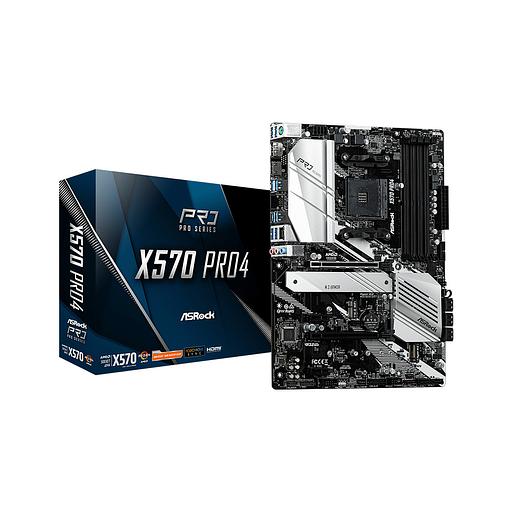 Материнская плата ASRock X570 PRO4 фото 1
