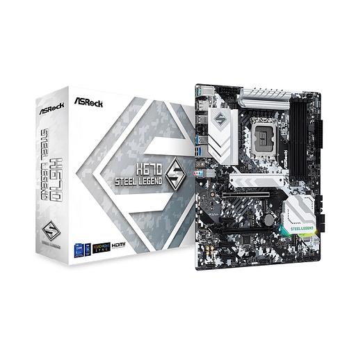 Материнская плата ASRock H670 STEEL LEGEND (4710483936562) фото 1