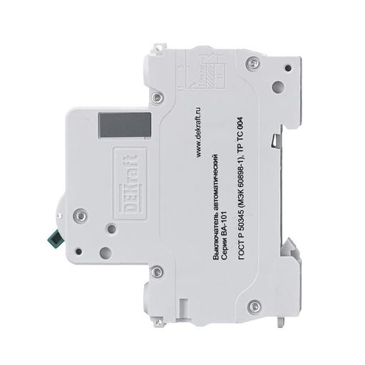 Автоматический выключатель DEKraft 11056DEK ВА101 1Р C 25A 4 5кА фото 3