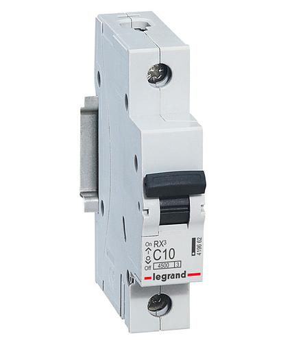 Автоматический выключатель Legrand 419662 Rx3 4 5ka 10а 1п C фото 1