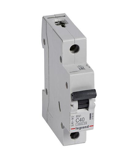Автоматический выключатель Legrand 419668 Rx3 4 5ka 40а 1п C фото 1