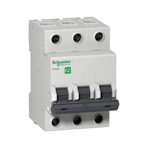 Автоматический выключатель SE EZ9F34350 EASY 9 3П 50А С 4.5кА 400В фото 1