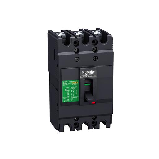 Автоматический выключатель SE EZC100F3100 Easypact 3P 100A фото 1