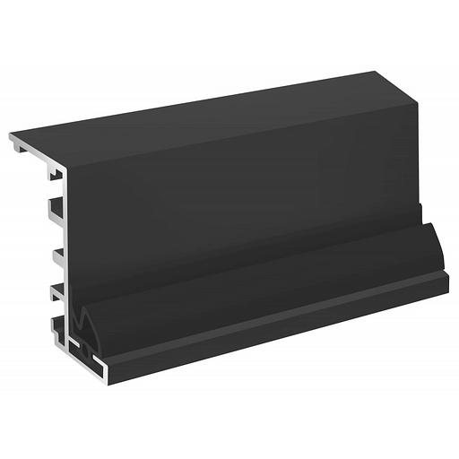 Комплект Z-образного короба чёрный матовый опт фото 1