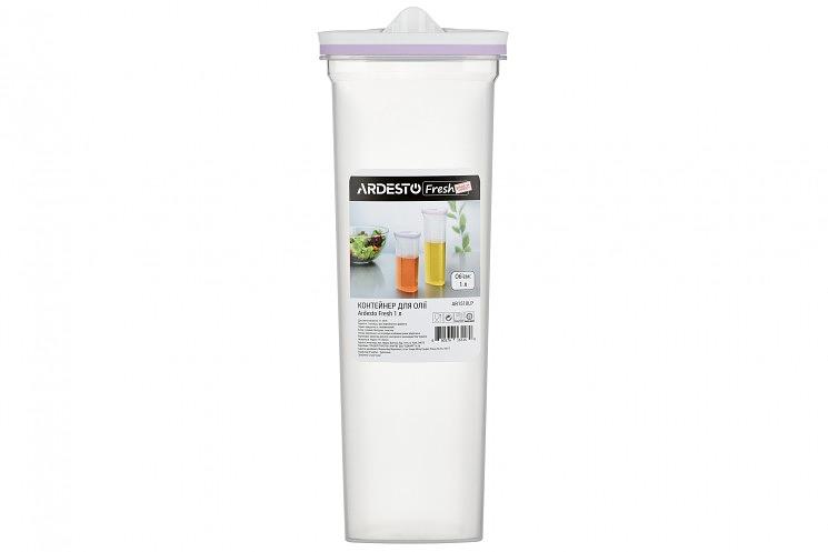 Контейнер для масла Ardesto Fresh 1 л лиловый пластик AR1510LP фото 1