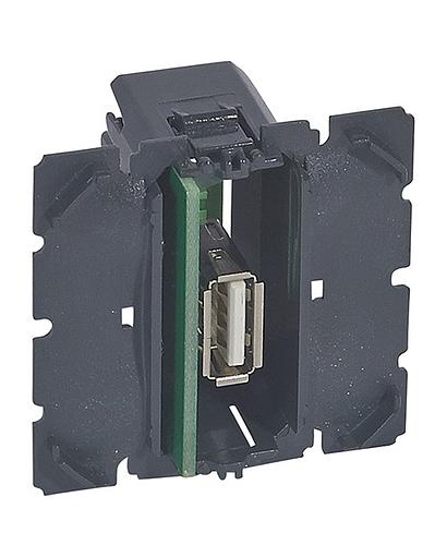 Механизм USB розетки Legrand 067352 Celiane фото 1