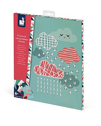 Набор для творчества Janod Открытки Вышивание J07790 фото 1