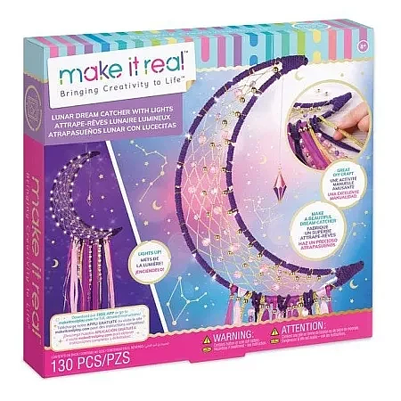 Набор для творчества Make It Real Lunar Dream Catcher with Lights 1417MR фото 1