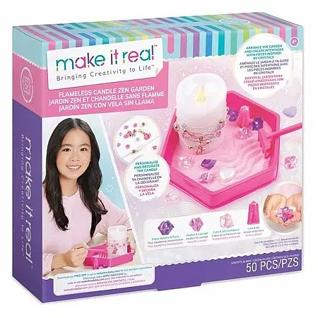 Набор для творчества Make It Real Создание браслетов Flameless Candle Zen Garden 1453MR фото 1