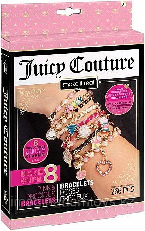 Набор для творчества Make It Real Создание браслетов Juicy Couture Mini Pink and Precious 4432MR фото 1