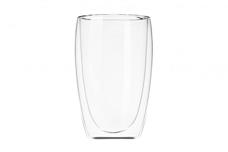 Набор чашек Ardesto с двойными стенками 400 мл H 13 5 см 2 шт боросиликатное стекло AR2640G фото 1