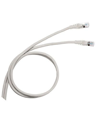 Патч-корд Legrand 051638 U/UTP кат5е PVC 3м сер. фото 1