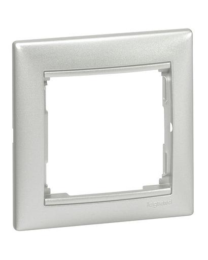 Рамка Legrand 770151 1п Алюминий Valena фото 1