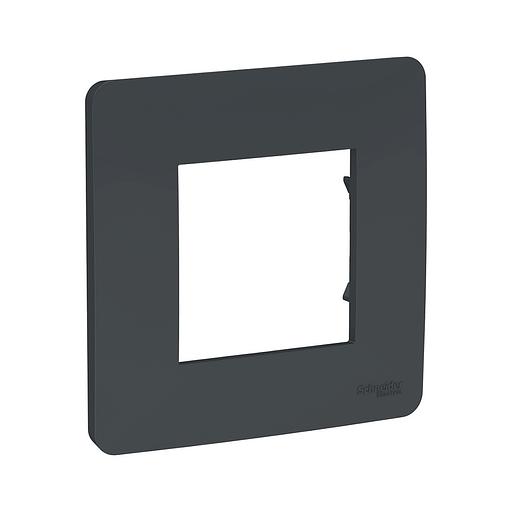 Рамка SE NU200254 Unica New 1 постовая антрацит NU200254 фото 1