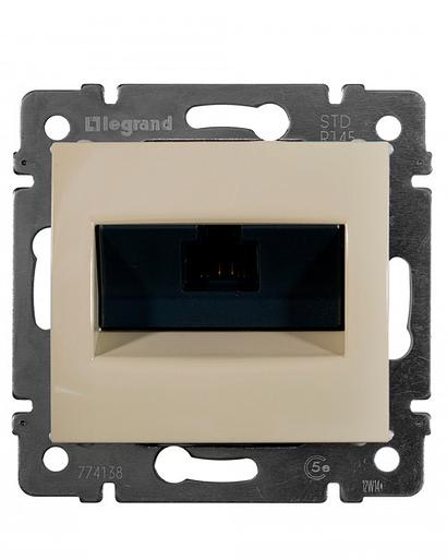 Розетка Legrand 695624 Valena 1хRJ45 слоновая кость UTP фото 1