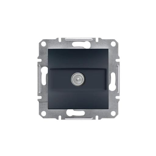 Розетка TV SE EPH3200171 Asfora оконечная механизм антрацит EPH3200171 фото 1