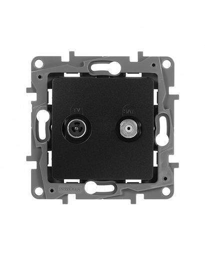 Розетка TV/SAT Legrand 672657 2каб АНТР ETIKA фото 1