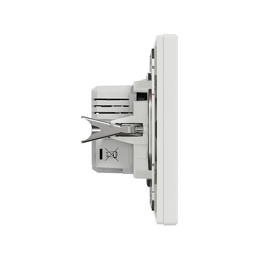 Розетка USB SE EPH2700321 Asfora A+С 5 В/24 А (2 х 5В/12 А) в сборе белый EPH2700321 фото 3