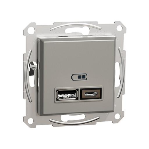 Розетка USB SE EPH2700369 Asfora A+С 2 4А механизм бронза EPH2700369 фото 1