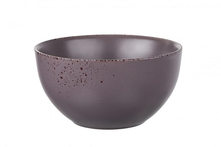 Салатник Ardesto Lucca 14 см Grey brown керамика AR2914GMC фото 1