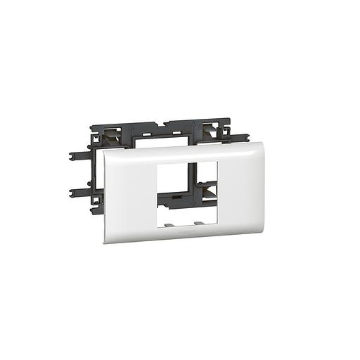 Суппорт Mosaic на 2 модуля для кабель-каналов DLP с шириной крышки 65 мм 010952 фото 1