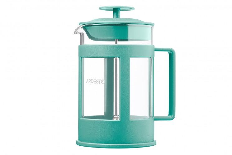 Френч-пресс Ardesto Fresh 800 мл зеленый пластик стекло AR1008GRF фото 1