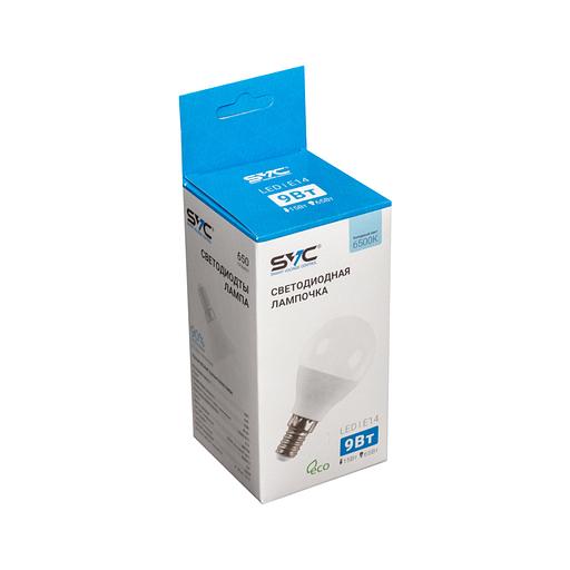 Эл. лампа светодиодная SVC LED G45-9W-E14-6500K Холодный G45-9W-E14-6500K фото 2