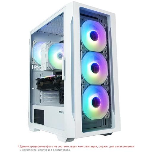 Компьютерный Корпус Zalman I3 NEO TG WHITE без БП I3NEOTGWHITE фото 1