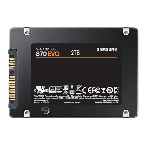 Твердотельный накопитель SSD Samsung 870 EVO 1000 ГБ SATA 2.5" MZ-77E1T0BW фото 1