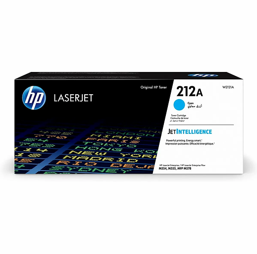 Картридж HP Europe 212A Laser cyan W2121A фото 1