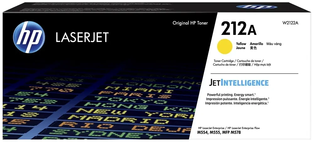 Картридж HP Europe 212A Laser yellow W2122A фото 1