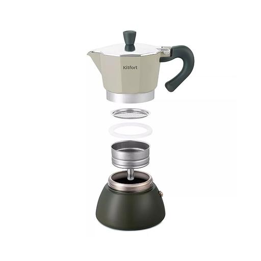 Кофеварка гейзерная Kitfort КТ-7150 фото 3