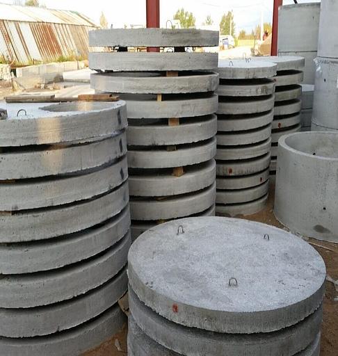 Плита ПН 20 днище колодца фото 1