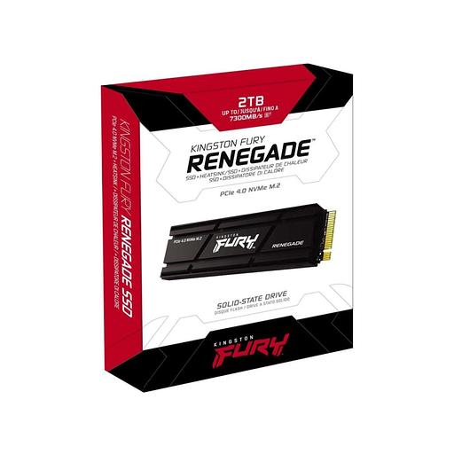Твердотельный накопитель SSD Kingston FURY Renegade SFYRDK/2000G M.2 NVMe PCIe 4.0 HeatSink фото 3