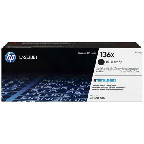 Картридж HP Europe LaserJet 136X №136 черный W1360X фото 1