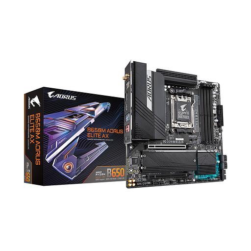 Материнская плата Gigabyte B650M AORUS ELITE AX фото 1