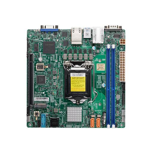 Материнская плата сервера Supermicro MBD-X12STL-IF-O фото 1
