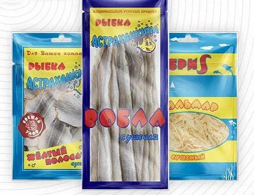 Вакуумная упаковка для рыбной соломки ОПТ фото 1